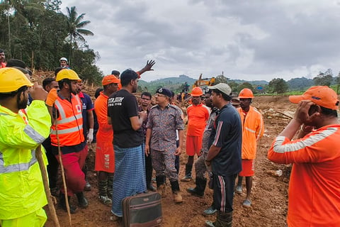 NDRF's rescue op in Wayanad